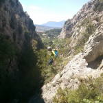 barranquismo con escolares, excursiones escolares